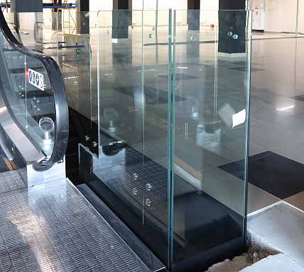 Ограждение ТЦ Демидов г.Сысерть